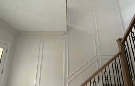 wainscotting installation