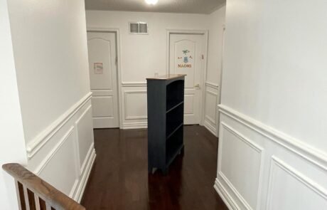 wainscoting installation