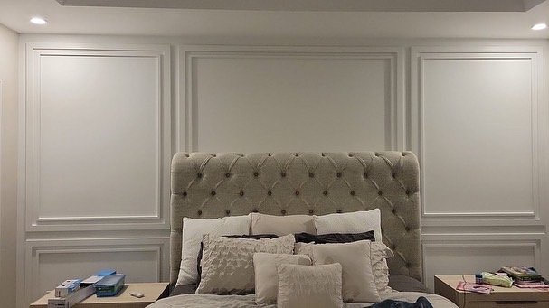 bedroom wainscoting Bedroom wainscoting