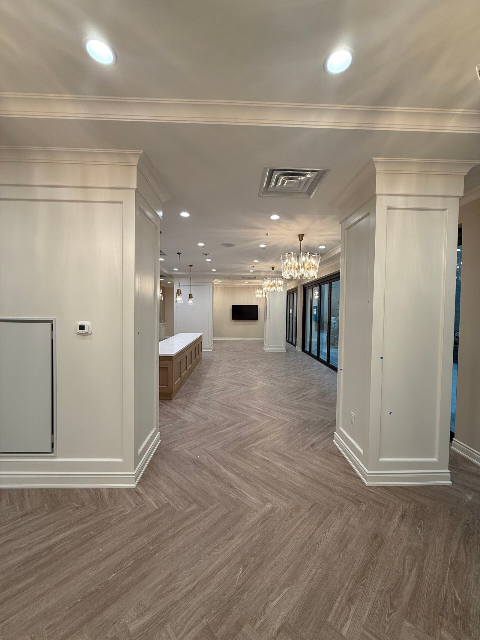 custom trim column custom wainscoting column