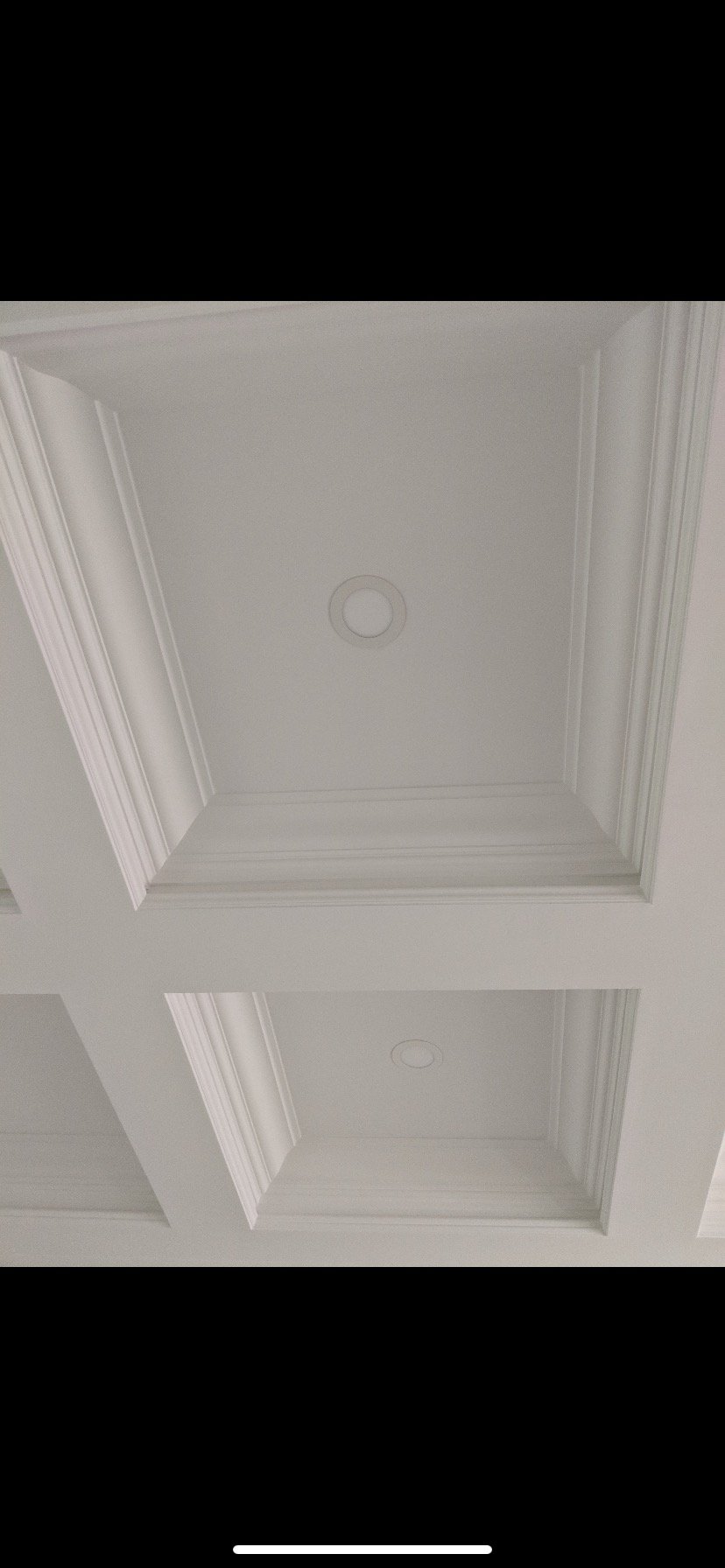 waffle ceiling with crown moulding waffle ceiling with crown moulding