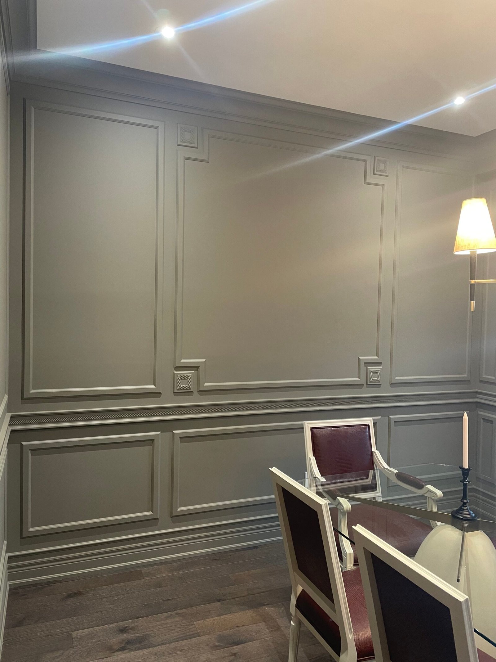 office wainscoting installation Office Wainscotting installation