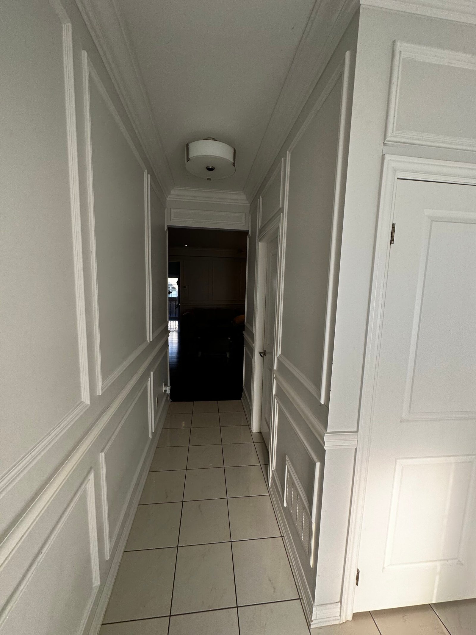 entrance foyer wainscoting Entrancer Foyer wainscoting