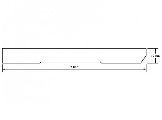 Flat stock Baseboard