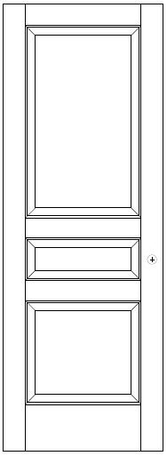 Solid wood door from brenlo